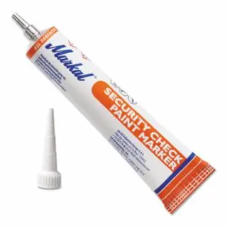 Markal 96670 Security Check Paint Marker - Red (48 EA) Fan Favorite