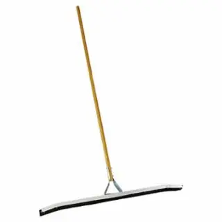 Magnolia Brush 4636-TP 36"Black Rubber Curved Floor Squeegee Req5T-Hndl Brand New