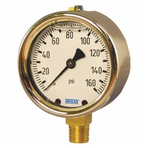 Wika 2.5X-30 Gauge 2.5X30 Brass 8610851 Instant Buy