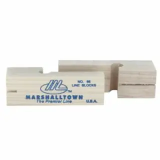 Marshalltown 16506 86 3-3/4" Wood Line Bloc (1 Pair) Brand New