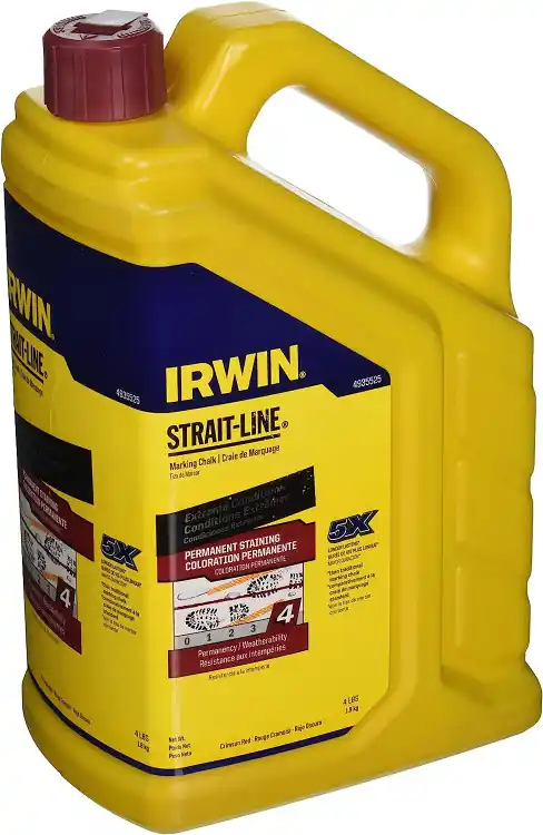 Best Price Irwin 4935525 Chalk 4 Lb - Crimson Redpermanent