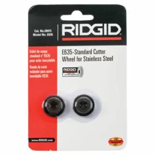 Fresh Stock Ridgid 29973 E635 Stainless Cutter Wheel Cg=2Wheels (1 CG)