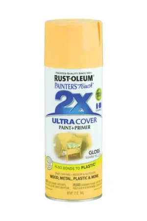 Seasonal Sale Rust-Oleum 249091 Painters Touch 2X Warm Yellow Gloss 12 Oz (1 CN)