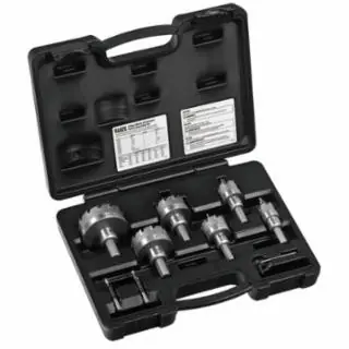 While Supplies Last Klein Tools 31873 Hole Cutter Kit, Master Electrician Hole Cutter, 8-Piece