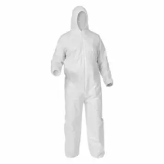 KIMBERLY-CLARK PROFESSIONAL KLEENGUARD A35 COVERALLHOODED SIZE 4XL CA/25 Big Sale