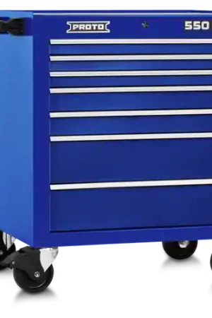 Price Drop Proto J553441-7BL Roll Cab 34 In 7 Dwr Blue