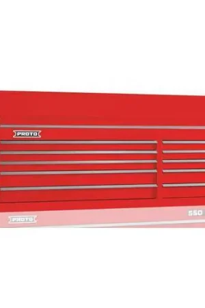 Special Discount Proto J556627-10RD Top Chest 66 In 10 Dwr Gl Red