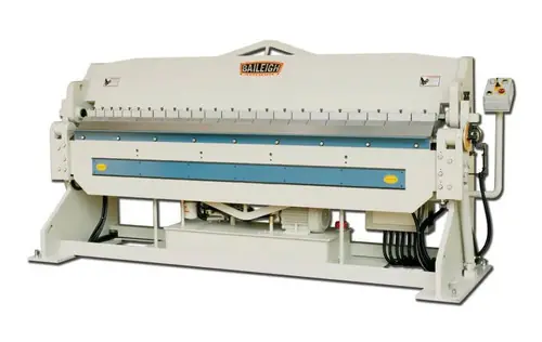 Trusted Brand BAILEIGH BA9-1021003 Bb-9610H; 220 Volt 3 Phase Heavy Duty Hydraulic Box And Pan Brake, 8‘ Length, 10 Gauge Mild Steel Capacity