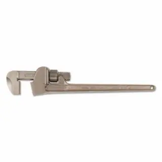 Ampco Safety Tools W-211 10" Bronze Pipe Wrench Premium