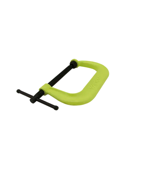 WILTON WL9-14306 410Sf, 400 Series Hi-Vis Safety C-Clamp, 2" - 10-1/8" Jaw Opening, 5-7/8" Throat Depth High Quality