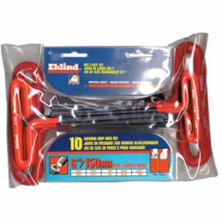 Fast Shipping Eklind Tool 53910 3/32" - 3/8" T-Handle Hex Kit W/Pouch 10 (1 ST)