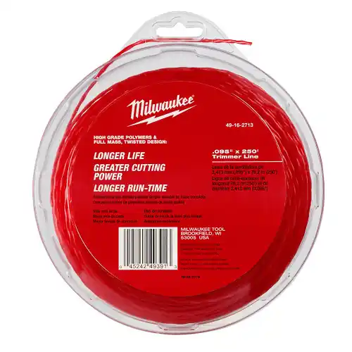 Milwaukee Tool 49-16-2713 .095" x 250 (1 lb.) Twisted Trimmer Line Super Sale