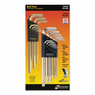 Bondhus 20399 Plated Balldriver L-Wrench Double Pk Low Price