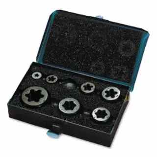 Greenfield Threading 403522 7 Pc 7Pc Crbn Hex Die Set- mm (1 ST) Markdown