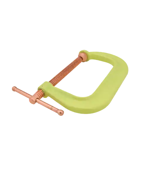 WILTON WL9-20484 406Cs, Spark-Duty Drop Forged Hi-Vis C-Clamp, 0 - 6-1/16 Opening, 4-1/16 Throat Depth While Supplies Last