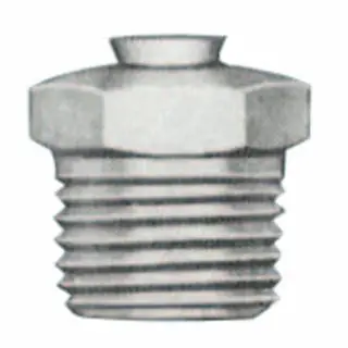 Alemite 317400 Relief Fittings, Straight, 1/2 in, Male/Male, 1/8 in (PTF), 50 Pack Free Returns