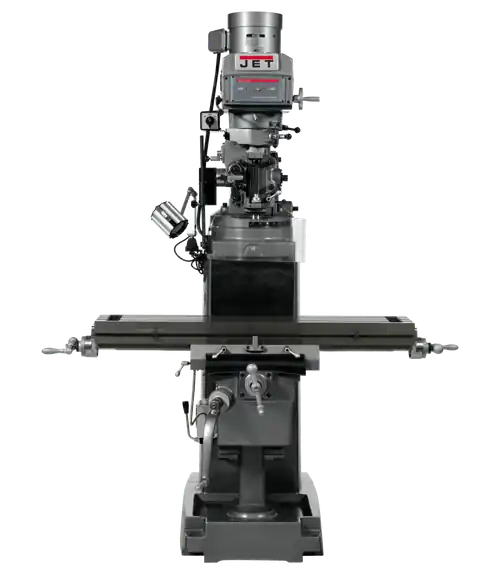 JET JT9-690164 JTM-1050VS2 Mill With 3-Axis ACU-RITE 203S DRO (Knee) With X-Axis Powerfeed Clearance