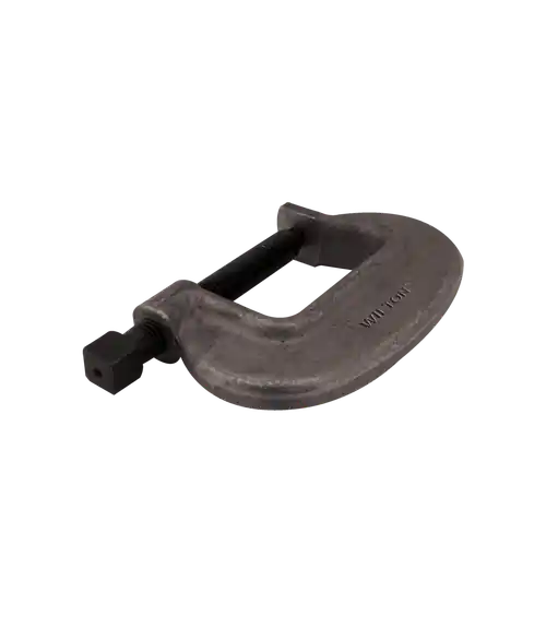 Holiday Sale WILTON WL9-14554 4-Fc, "O" Series Bridge C-Clamp - Full Closing Spindle, 0" - 4-1/2" Jaw Opening, 2-3/4" Throat Depth