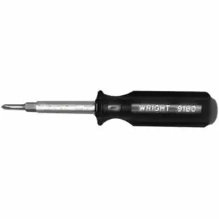 Wright Tool 9180 Four-Way Flip Screwdriver In Display Instant Buy