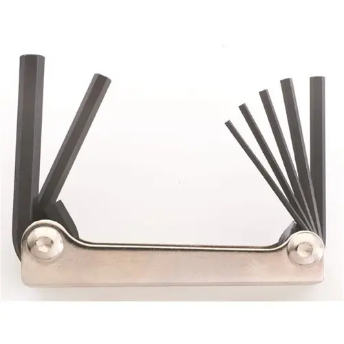 Grab Now Bondhus 14589 Set 9 Hex Metal Handle Fold-Up Tools 5/64-1/4" (1 ST)