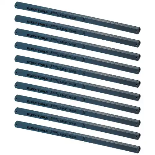 Klein Tools 1218BI Bi-Metal Blades, 18 TPI, 12-Inch, 100-Pack Free Returns