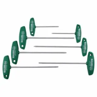 Free Returns Wiha Tools 36492 7-Pc T-Handle Torx Set T9-T10-T15- (1 SET)