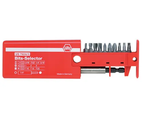 Wiha Tools 79243 Bit Selector Slot- Phil& Torx (1 SET) Fast Shipping
