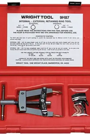 Wright Tool 9H87 Retaining Ring Tool. Fits Internal And Externa Best Seller