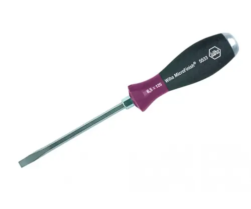 Wiha Tools 53315 5.5X100 mm Hd Slotted Screwdriver Microfinish (3 EA) Must Have