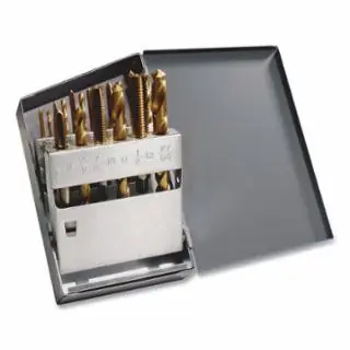 Chicago-Latrobe 52590 18Pc Set Drill/Tap Plugtin Metal Index (1 ST) Limited Offer