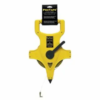 U.S. Tape 59938 300Ft Nylon Clad Steel Open Reel Tape Measure 10 Today Only