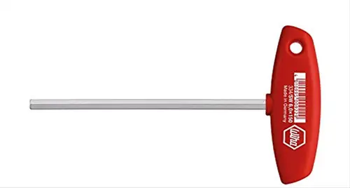 Wiha Tools 33402 2.5X100 mm T-Handle Metric Hex Wrench Fast Shipping