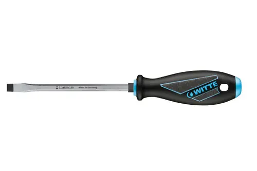Hot Deal Knipex 9T 63011 MAXXPRO Plus 4" Slotted Keystone, 7/32" Tip, Bolster, 8 1/4" Nominal Length