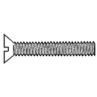 6-32 x 5/8" Machine Screws, Slotted Pan Head, Brass, Full Thread, Qty 300 While Supplies Last