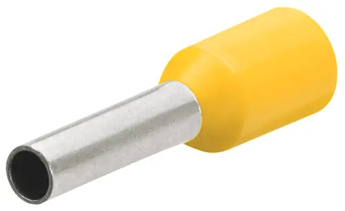 Factory Price Knipex 97 99 359 4 AWG (25 mm²) Long Wire End Ferrule With Collar, N/A Nominal Length