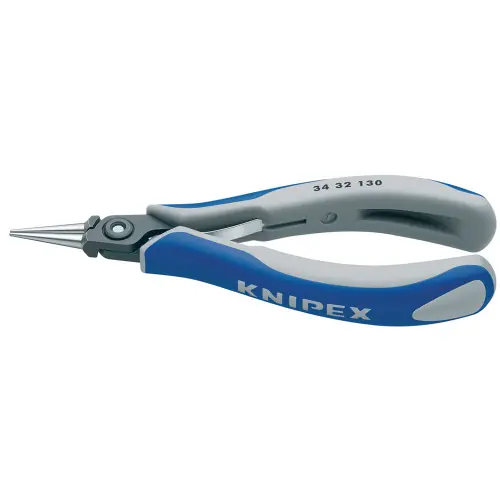 Knipex 34 32 130 Electronics Pliers-Round Tips, 5 1/4" Nominal Length Don't Miss Out