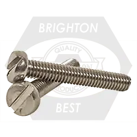 Trending M4-0.70 x 8 mm Machine Screws, Slotted Cheese Head, 18-8 Stainless Steel A2, Full Thread, DIN 84, Qty 1500