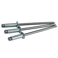 Price Cut Aca 4-3 1/8 (.126-.187) x 0.313 Aluminum /Aluminum Countersunk Blind Rivet, Qty 500