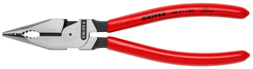 Knipex 08 21 185 Needle-Nose Combination Pliers, 7 1/4" Nominal Length Factory Price