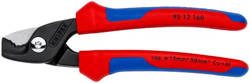 Mega Sale Knipex 95 12 160 StepCut Cable Shears, 6 1/4" Nominal Length
