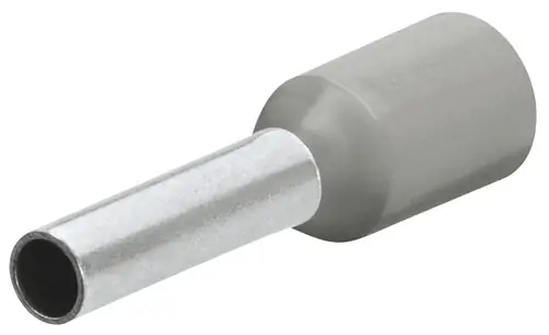 Knipex 97 99 355 12 AWG (4.0 mm²) Long Wire End Ferrule With Collar, N/A Nominal Length Budget