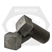 Price Cut 9/16"-18 x 2 1/2" Square Head Set Screws, Cup Point, Fine (UNF), Case Hardened Plain, Qty 50