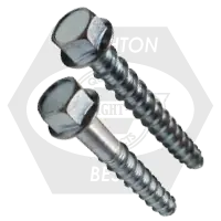 While Supplies Last 3/8" x 4" Concrete Screw Anchors, TapKing Heavy Duty, Zinc Cr+3, ICC Crack Concrete Approved, Qty 50