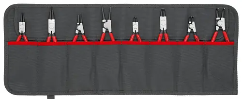 Premium Knipex 00 19 58 V01 8 Pc Circlip Pliers Set