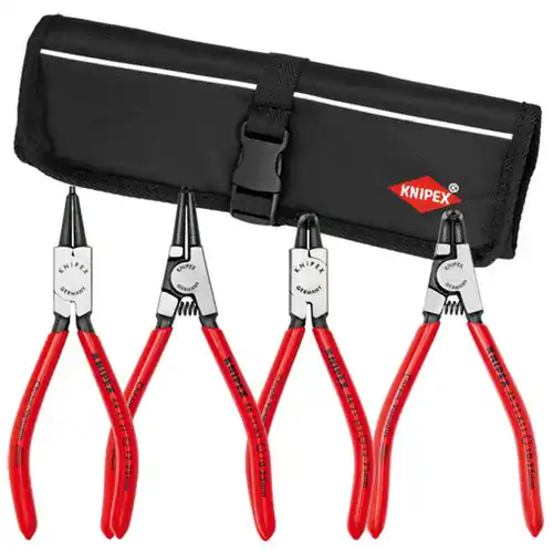 Sale Knipex 9K 00 19 52 US 4 Pc Circlip Set In Pouch Straight & 90 Degree