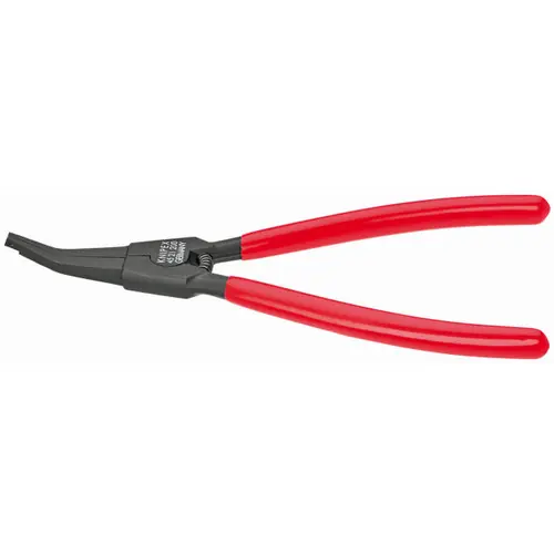Knipex 45 21 200 Angled Retaining Ring Pliers for Retaining Rings on Shafts, 8" Nominal Length Buy Today
