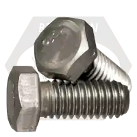 Crafted 3/4"-16 x 5 1/2" Hex Cap Screws, Grade 2, Plain Finish, Partial Thread, Qty 5