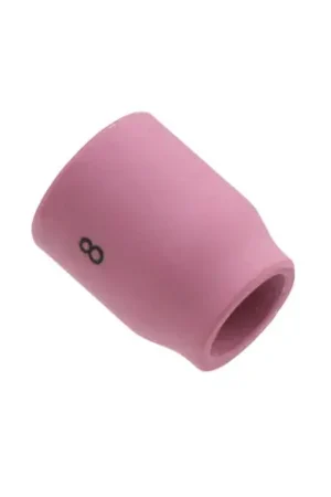 53N61S 8 (1/2") X 1" Alumina Small Gas Lens Cup TIG Alumina Gas Lens Cup - Small Cup For 9, 20 Series Torches Markdown