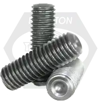 M6-1.00 x 18 mm Socket Set Screws, Cup Point, Grade 45H, Thermal Black Oxide, Coarse (UNC), ISO 4029 / DIN 916, Qty 100 Discount
