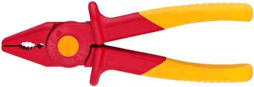 Buy Direct Knipex 98 62 01 Long Nose Plastic Pliers-1000V Insulated, 7" Nominal Length